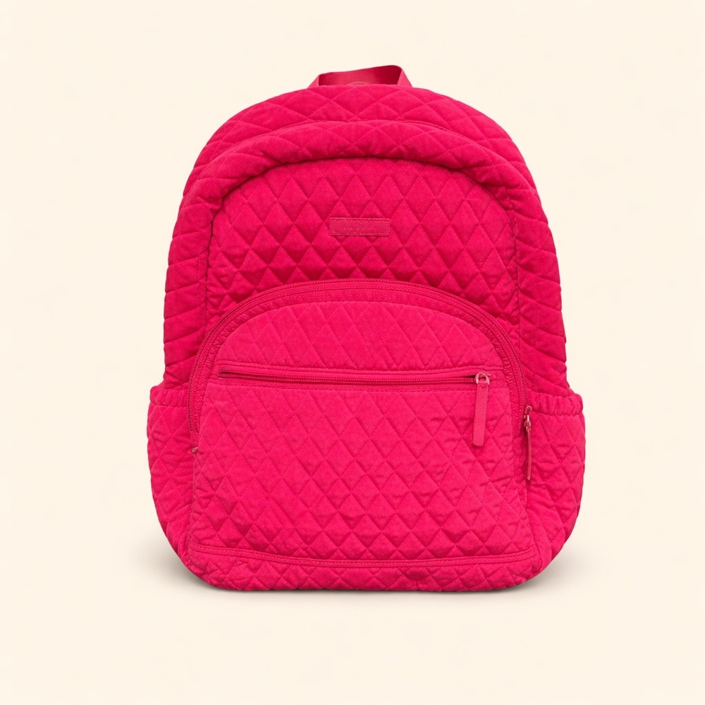 NWOT Vera Bradley Fuchsia Quilted Backpack